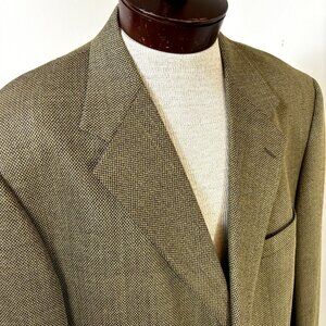 Tallia Uomo For Nordstrom Men's Sport Coat Blazer 46L Wool Textured‎ Suit Jacket